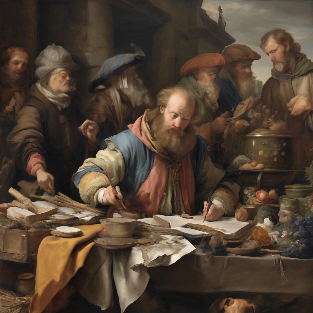 Το Στιλ και οι Τεχνικές του Χάνς ο Πρεσβύτερος ΡΟΥΚΕΡΣ